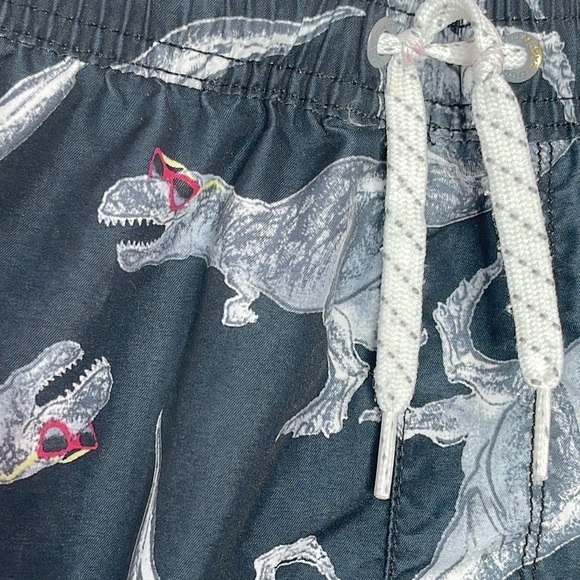 ❤️ OLD NAVY Boys Dinosaur Board Shorts Size XL - Picture 4 of 5